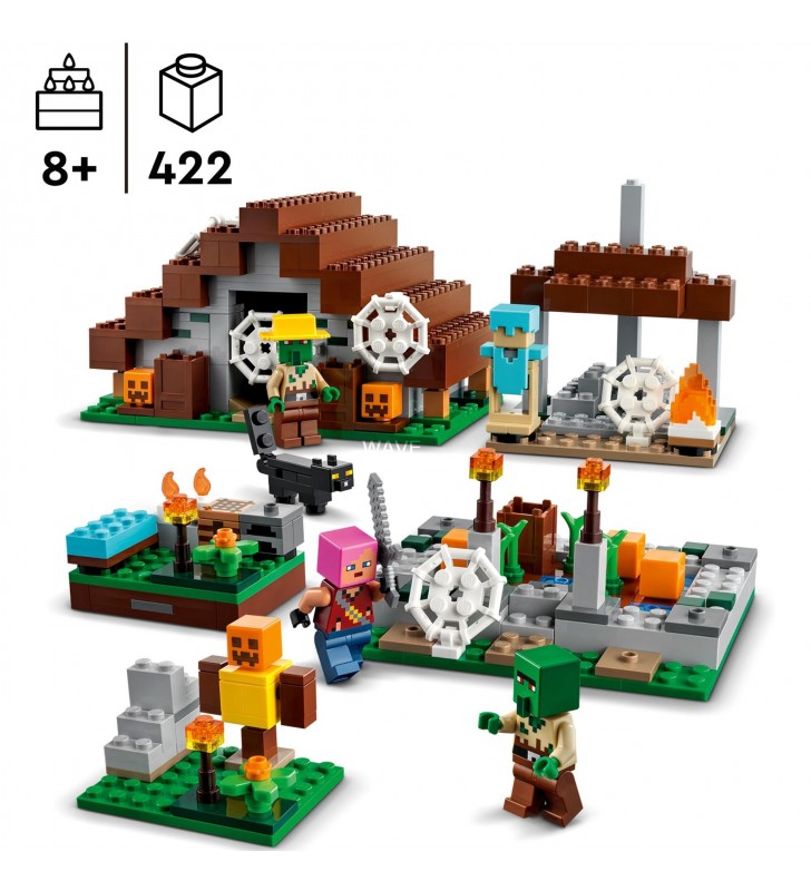 21190 Minecraft Das verlassene Dorf, Konstruktionsspielzeug