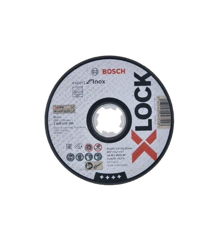 Bosch Disco di taglio dritto 125 mm 22.23 mm Accessories 2608619265 1 pz. Disco per tagliare