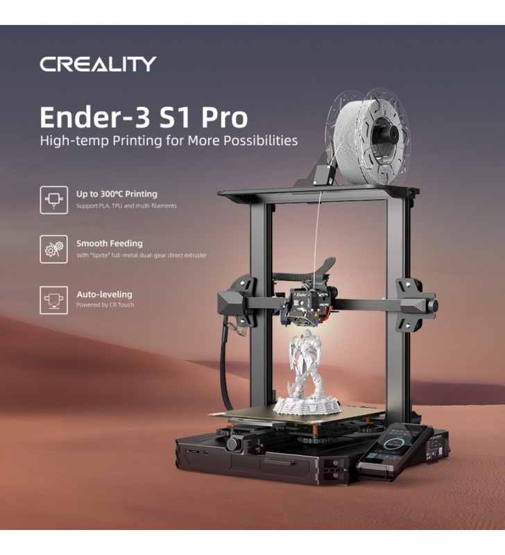 Ender-3 S1 Pro, 3D-Drucker