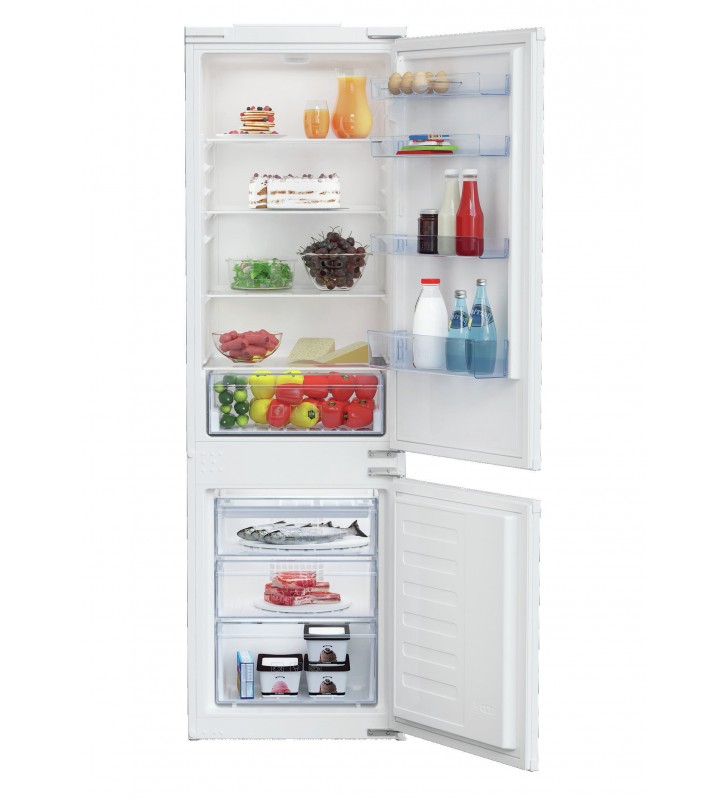 Beko BCHA275K3SN frigorifero con congelatore Da incasso Bianco