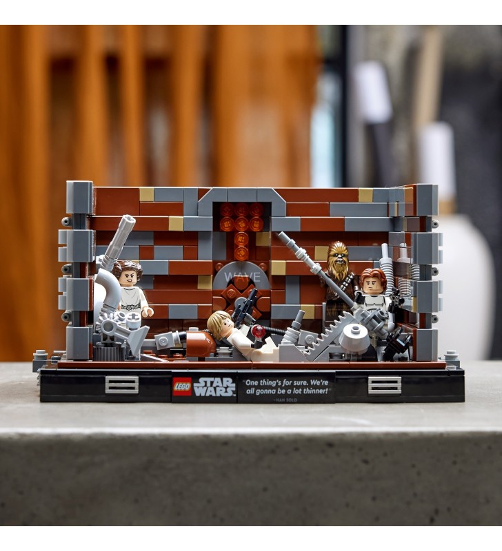 75339 Star Wars Müllpresse im Todesstern – Diorama, Konstruktionsspielzeug