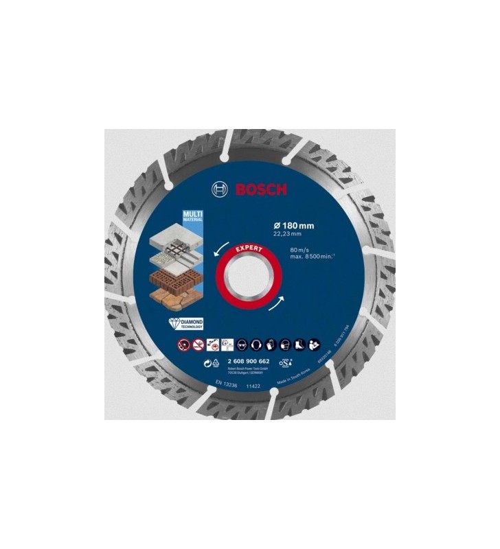 Bosch 2 608 900 662 accessorio per smerigliatrice Disco per tagliare