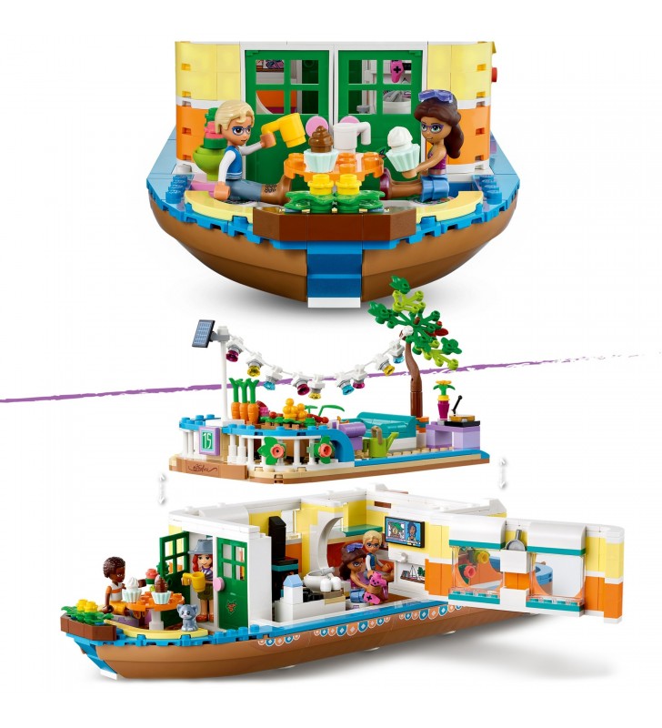 41702 Friends Hausboot, Konstruktionsspielzeug