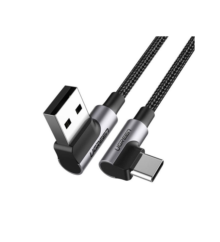 Ugreen 20856 cavo USB USB 2.0 USB A USB C Nero, Argento