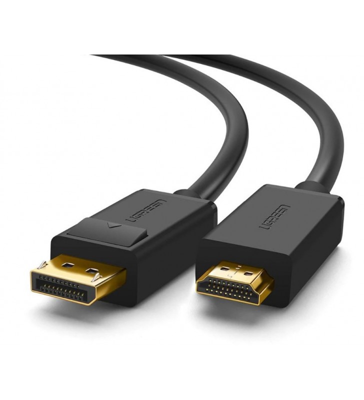 Ugreen 10239 cavo e adattatore video 1,5 m DisplayPort HDMI Nero