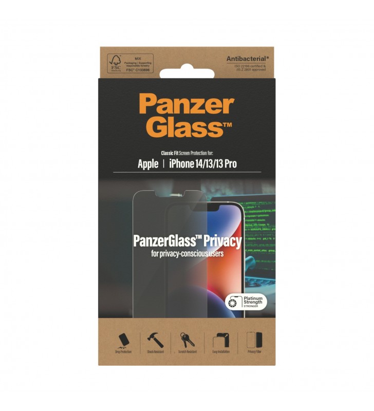 PanzerGlass Classic Fit Privacy Apple i Pellicola proteggischermo trasparente 1 pz