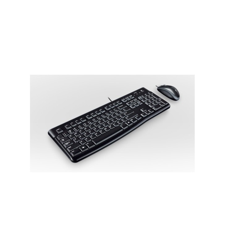 Logitech Desktop MK120 tastaturi USB QWERTZ Germană Negru
