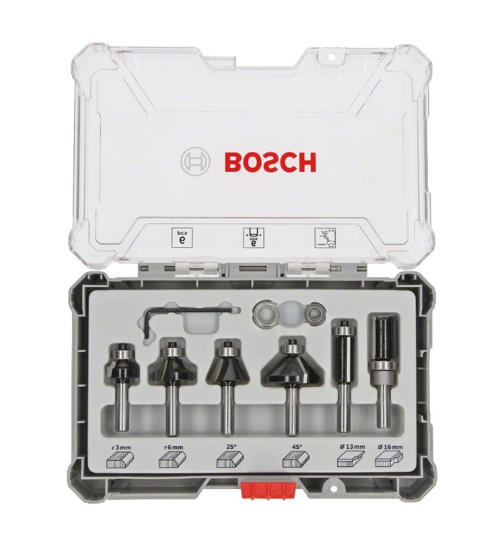 Bosch 2607017468 Set di punte 6 pz