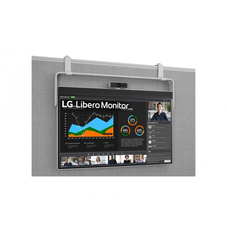 LG 27BQ70QC-S Monitor PC 68,6 cm (27") 2560 x 1440 Pixel 2K Ultra HD LED Bianco