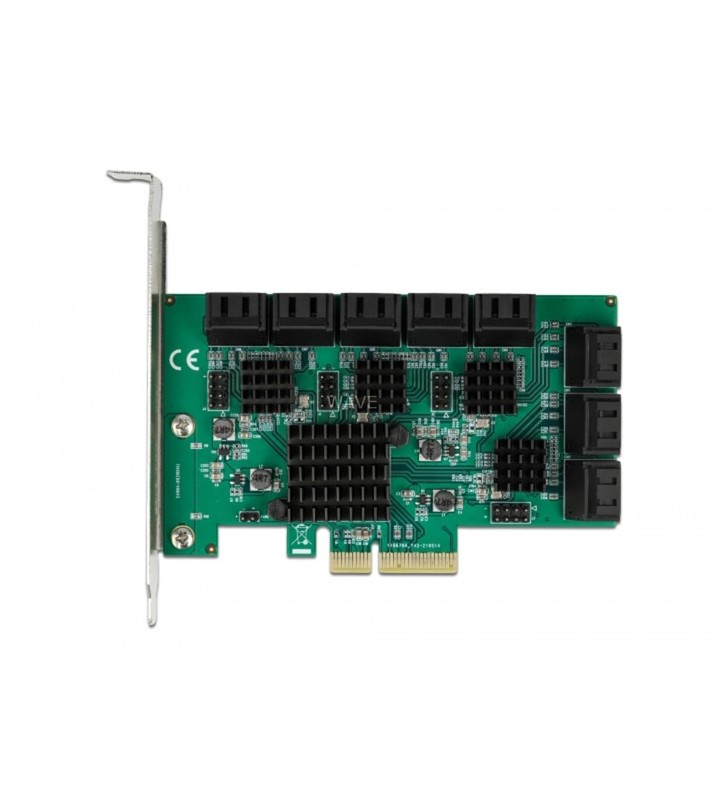 16 Port SATA PCI Express x4 Karte, Controller