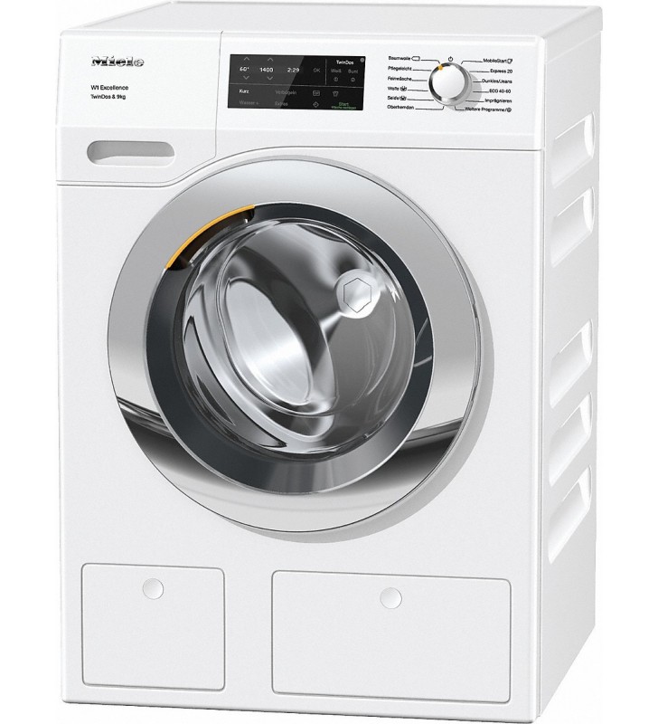Miele WEG675 WPS TDos&9kg lavatrice Caricamento frontale 1400 Giri/min A Bianco
