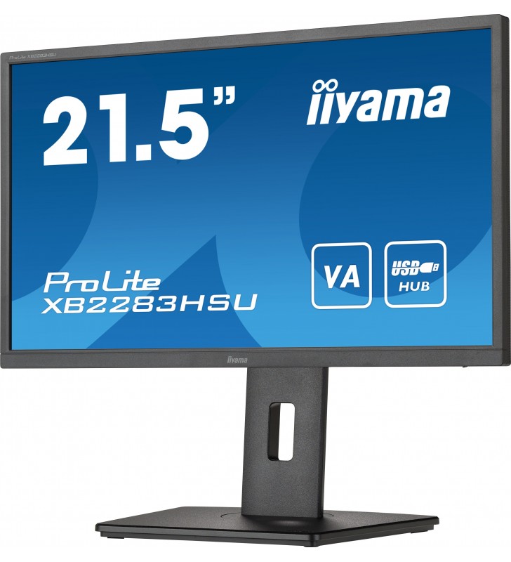 iiyama ProLite XB2283HSU-B1 Monitor PC 54,6 cm (21.5") 1920 x 1080 Pixel Full HD LED Nero