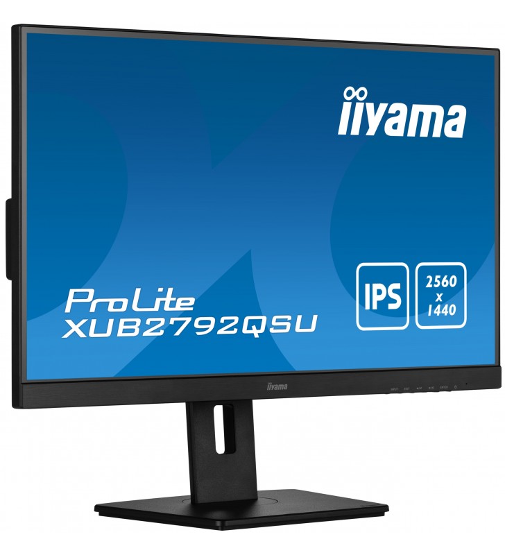 iiyama XUB2792QSU-B5 Monitor PC 68,6 cm (27") 2560 x 1440 Pixel Full HD LED Nero