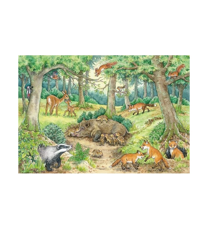 Ravensburger 05673 puzzle 12 pz Animali