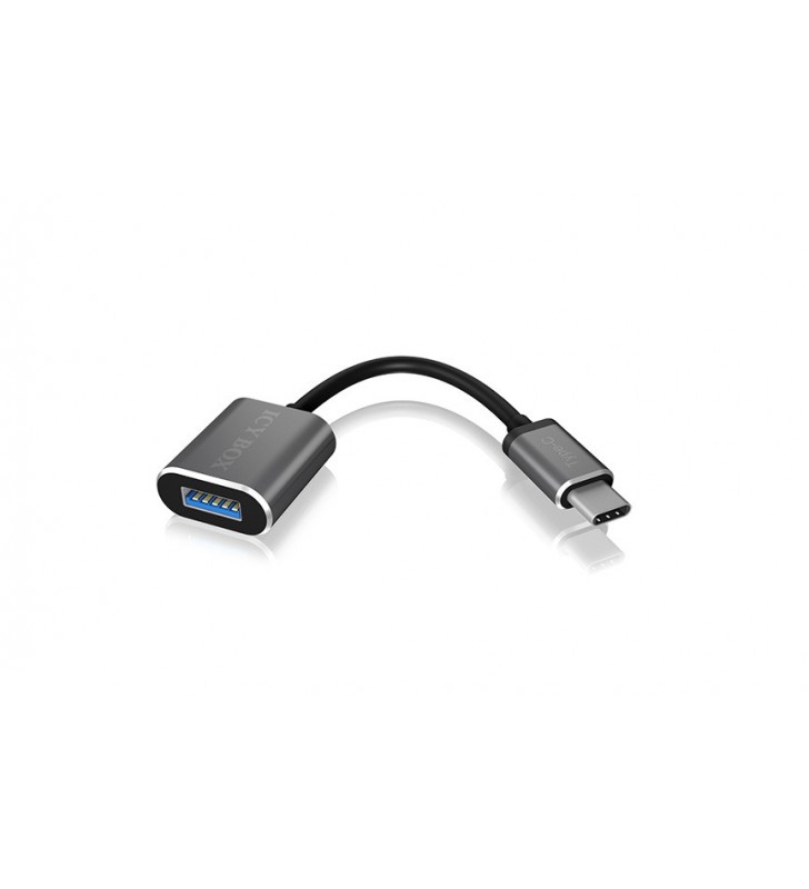 ICY BOX IB-CB010-C cavo USB USB 3.2 Gen 1 (3.1 Gen 1) USB C USB A Antracite
