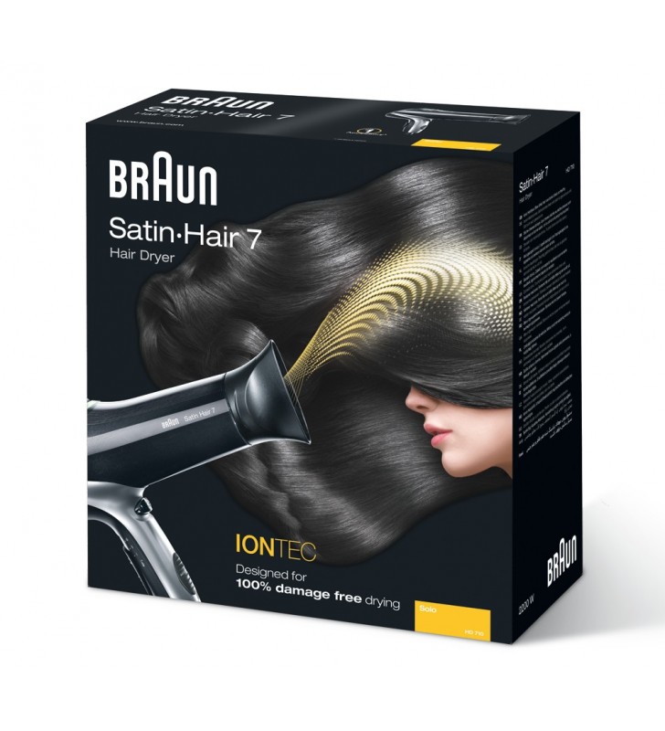 Braun Satin Hair 7 HD 710 2200 W Nero
