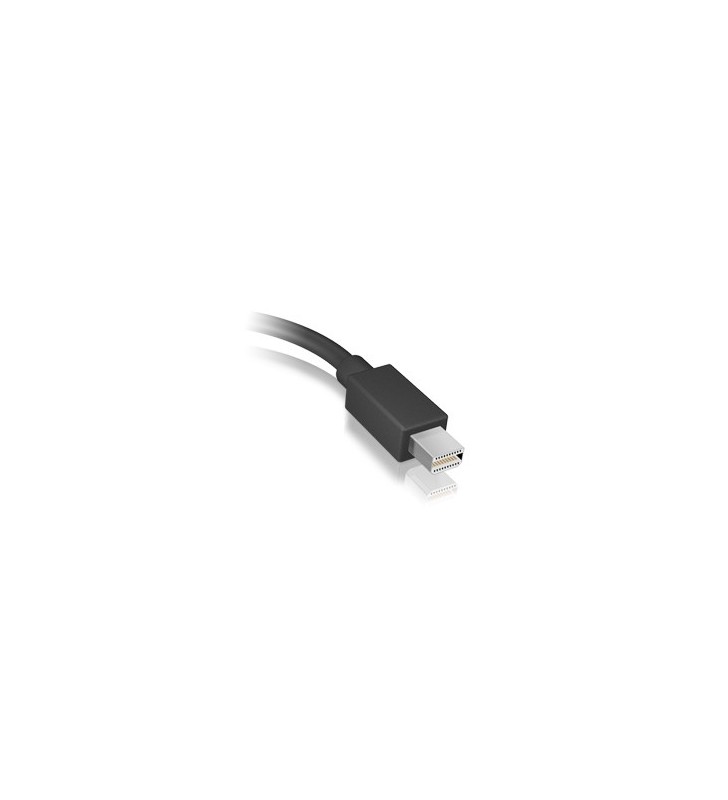 ICY BOX IB-AC506 Mini DisplayPort HDMI tipo A (Standard) Nero