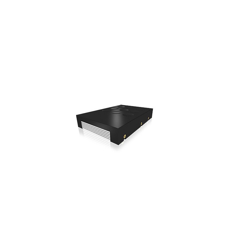ICY BOX IB-2535StS Box esterno HDD/SSD Nero 2.5/3.5"