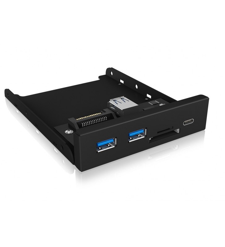 ICY BOX IB-HUB1417-i3 USB 3.2 Gen 1 (3.1 Gen 1) Type-A 5000 Mbit/s Nero
