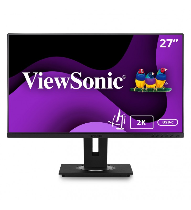 Viewsonic VG2756-2K Monitor PC 68,6 cm (27") 2560 x 1440 Pixel Full HD LED Nero