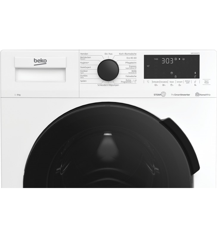 Beko WMC91464ST1 lavatrice Caricamento frontale 9 kg 1400 Giri/min A Bianco