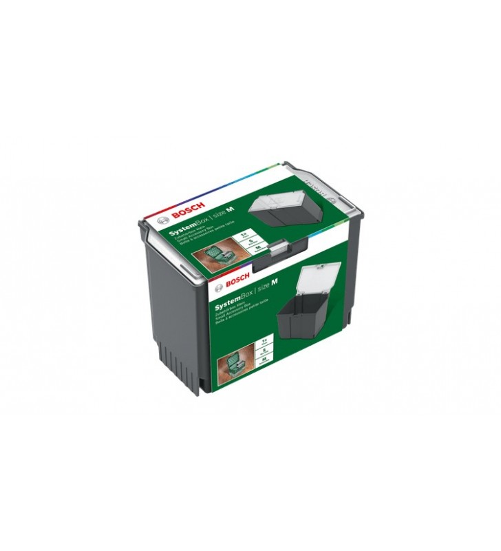 Bosch SystemBox Armadietto portaoggetti Rettangolare Polipropilene (PP) Nero, Grigio