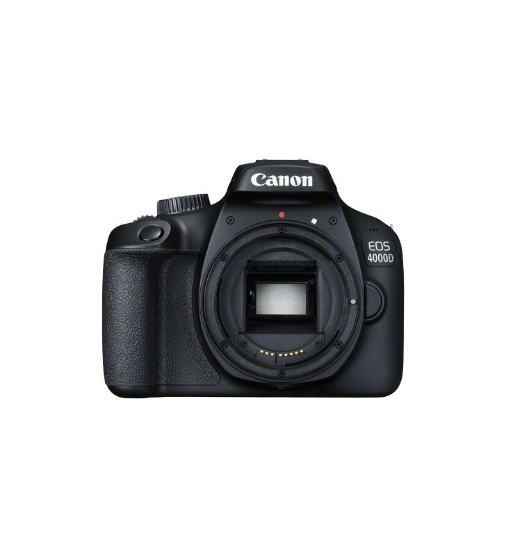 Canon EOS 4000D + 18-55 DC + 75-300 DC Corpo della fotocamera SLR 18 MP 5184 x 3456 Pixel Nero