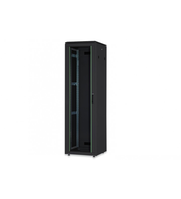 DIGITUS 32U network rack, Unique 1609x600x800 mm, color black (RAL 9005)