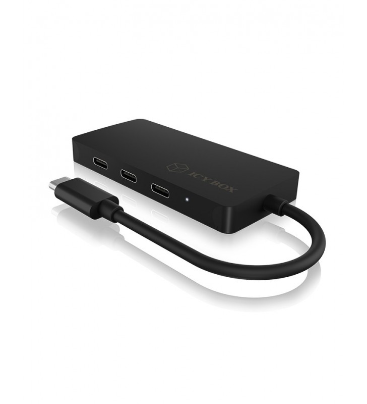 ICY BOX IB-HUB1429-CPD USB 3.2 Gen 2 (3.1 Gen 2) Type-C 10000 Mbit/s Nero