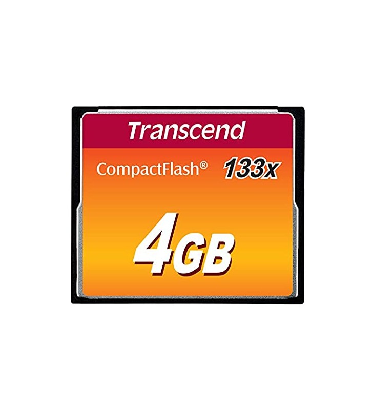 TRANSCEND TS4GCF133 Transcend - card memorie Compact Flash 4GB High Speed 133x