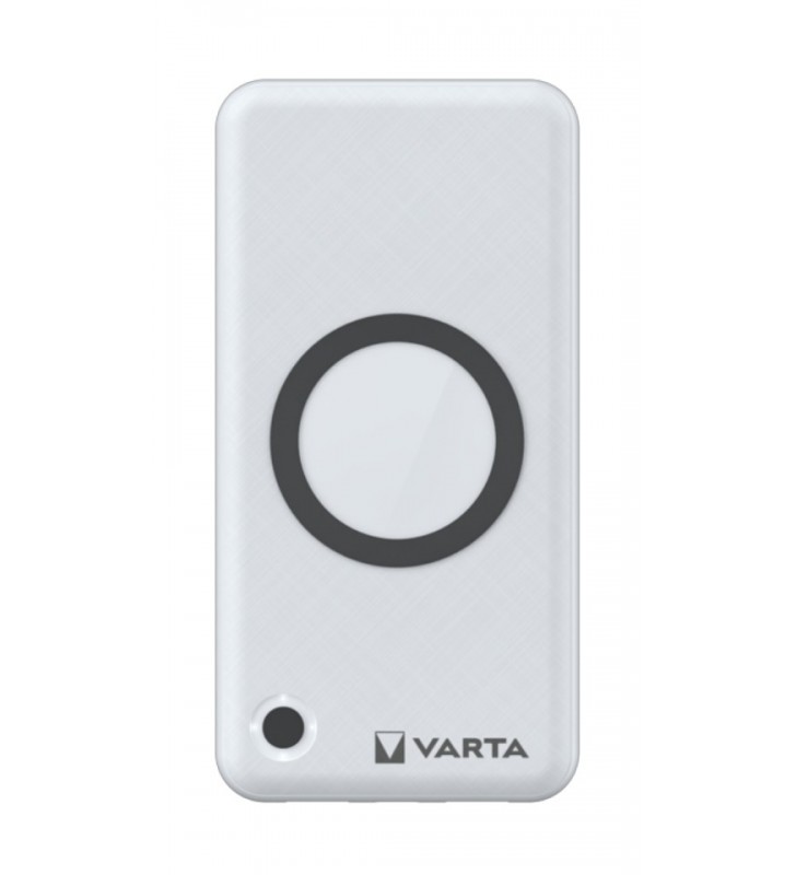 Varta 57908 101 111 batteria portatile Polimeri di litio (LiPo) 15000 mAh Carica wireless Bianco
