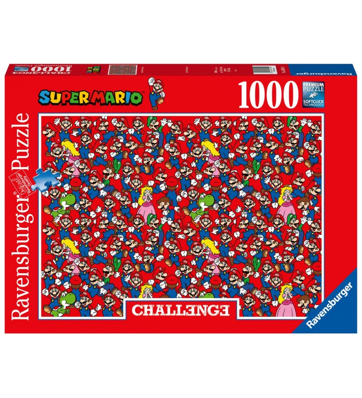 Ravensburger Challenge - Super Mario Puzzle 1000 pz
