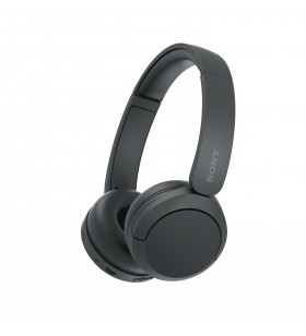 Sony Cuffie Bluetooth wireless WH-CH520 - Durata della batteria fino a 50 ore con ricarica rapida, stile on-ear - Nero