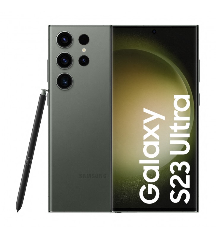 Samsung Galaxy S23 Ultra Display 6.8'' Dynamic AMOLED 2X, Fotocamera 200MP, RAM 8GB, 256GB, 5.000 mAh, Green
