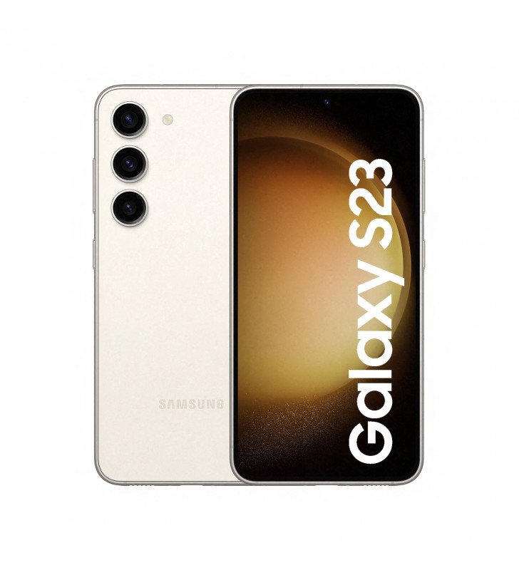 Samsung Galaxy S23 Display 6.1'' Dynamic AMOLED 2X, Fotocamera 50MP, RAM 8GB, 256GB, 3.900 mAh, Cream