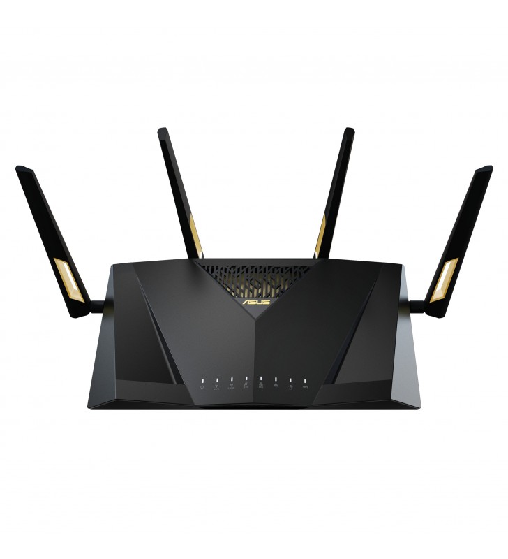 ASUS RT-AX88U Pro router wireless Multi-Gigabit Ethernet Dual-band (2.4 GHz/5 GHz) Nero