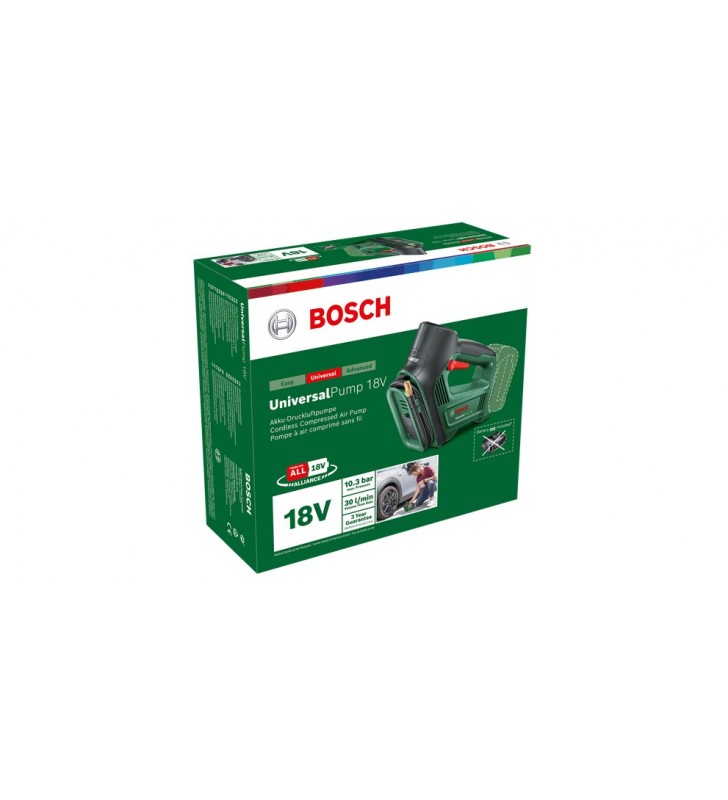 Bosch Universal Pump pompa ad aria elettrica 10,3 bar 30 l/min