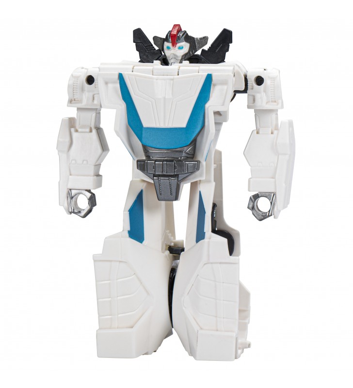 Transformers EarthSpark - Action figure di Wheeljack da 10 cm, conversione in 1 passaggio con lancio in aria, giocattolo per