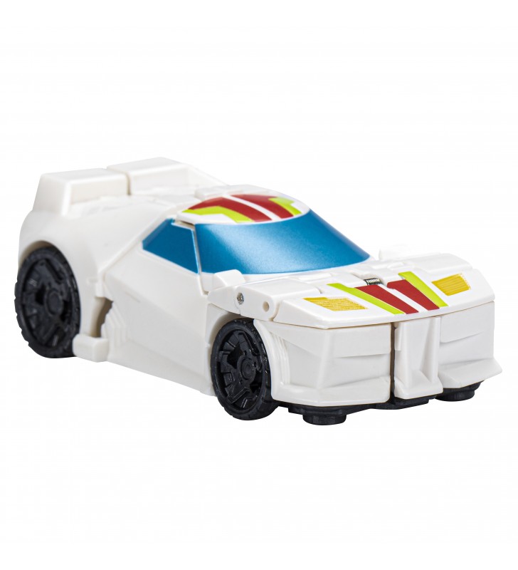 Transformers EarthSpark - Action figure di Wheeljack da 10 cm, conversione in 1 passaggio con lancio in aria, giocattolo per