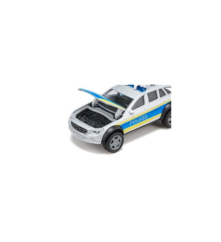 Siku Mercedes-Benz E-Class All Terrain 4X4 Police Modello di auto della polizia Preassemblato 1:50