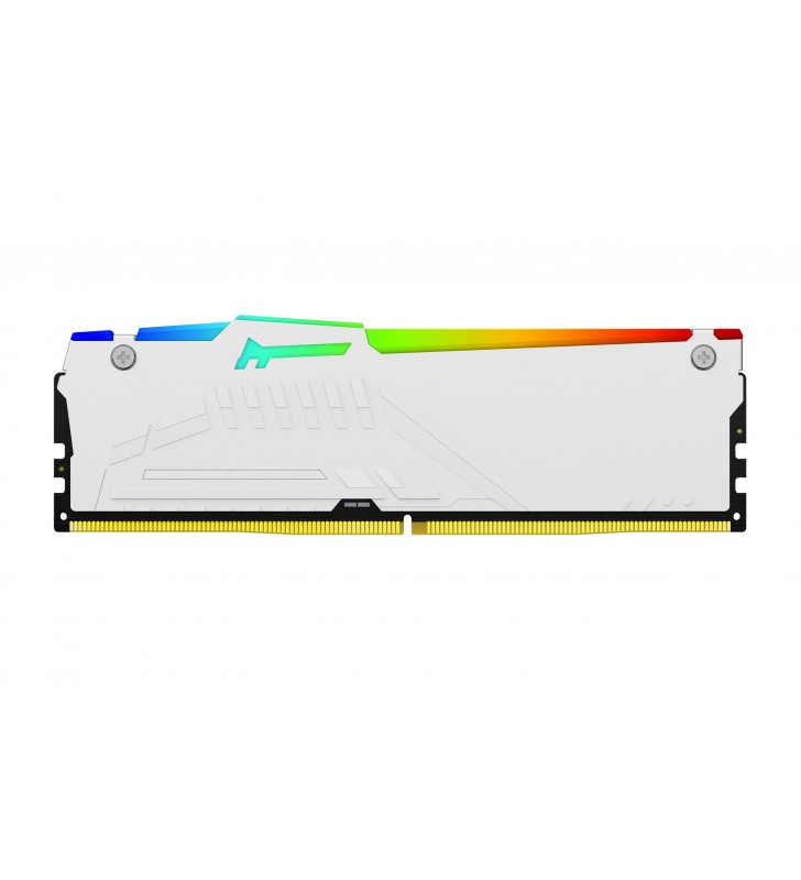 Kingston Technology FURY 32 GB 6000 MT/s DDR5 CL40 DIMM (Kit da 2 moduli) Beast White RGB XMP