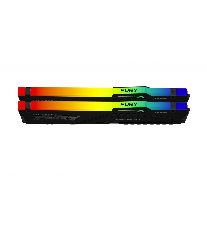 Kingston Technology FURY 16 GB 6000 MT/s DDR5 CL36 DIMM (Kit da 2 moduli) Beast RGB EXPO