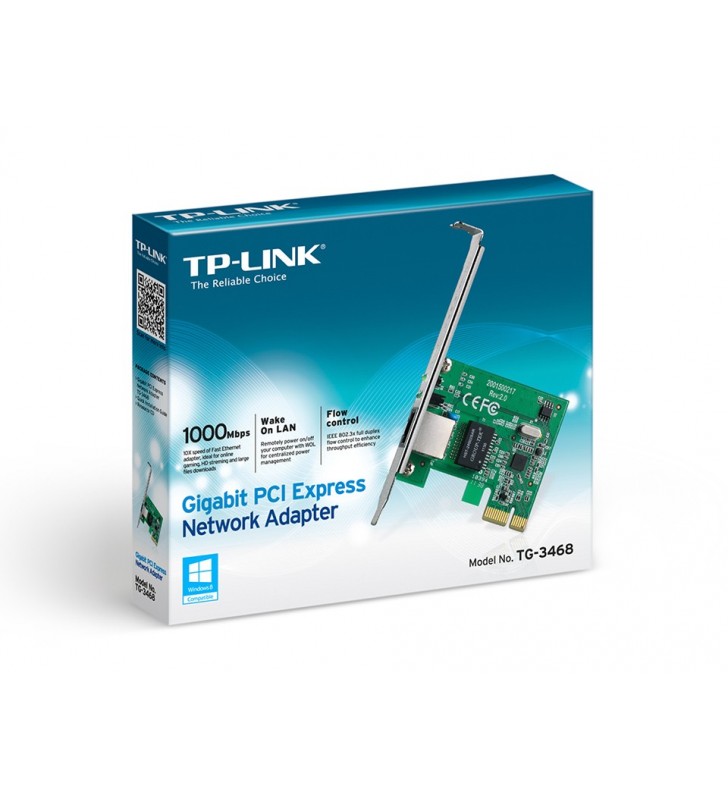 TP-LINK TG-3468 plăci de rețea Ethernet 2000 Mbit/s Intern