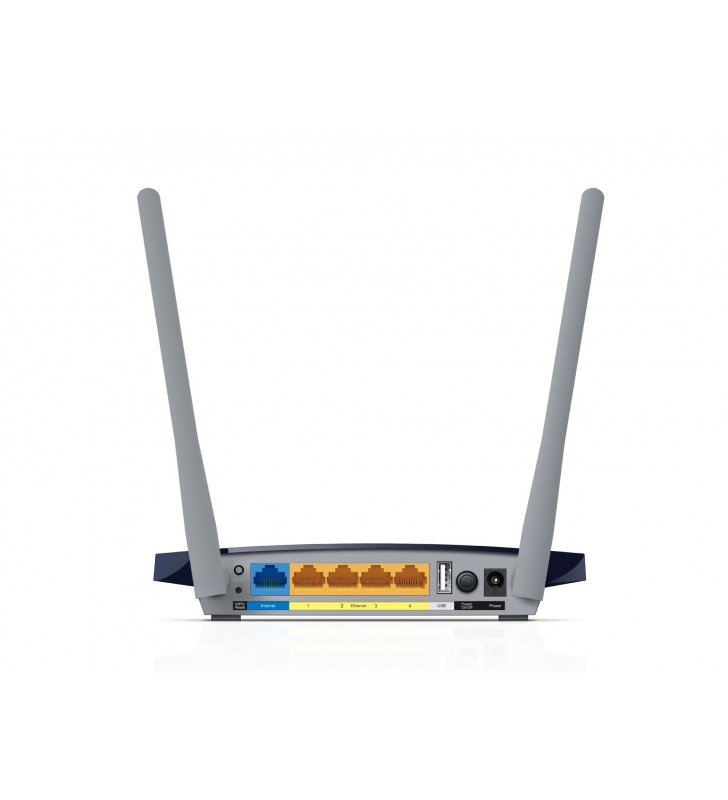 TP-LINK Archer C50 V1 router wireless Bandă dublă (2.4 GHz/ 5 GHz) Fast Ethernet Negru