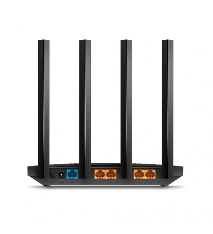 TP-LINK Archer C80 router wireless Bandă dublă (2.4 GHz/ 5 GHz) Gigabit Ethernet Negru