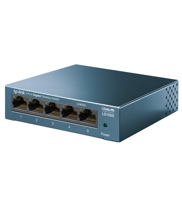 TP-LINK LS105G Fara management Gigabit Ethernet (10/100/1000) Albastru