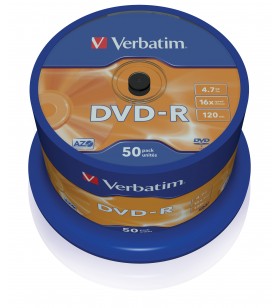 Verbatim DVD-R Matt Silver 4,7 Giga Bites 50 buc.
