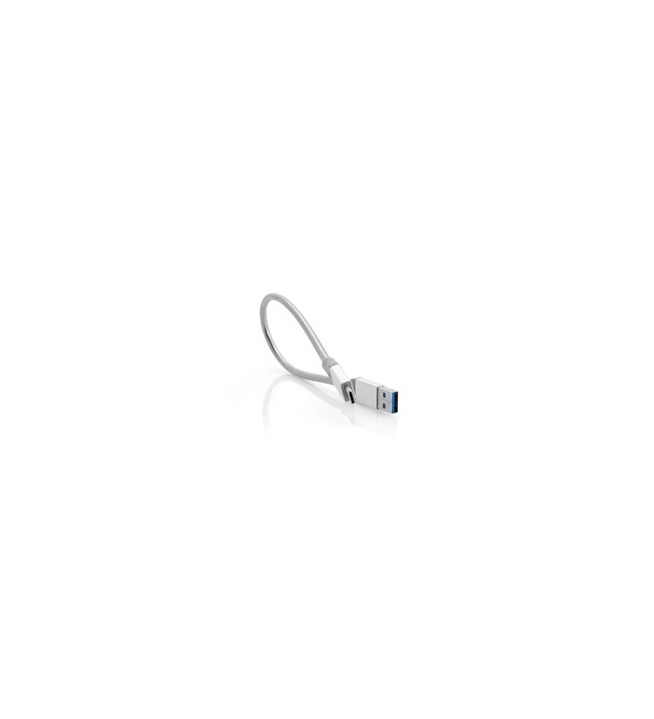 Verbatim 48868 cabluri USB 0,3 m 3.2 Gen 2 (3.1 Gen 2) USB B USB A Argint