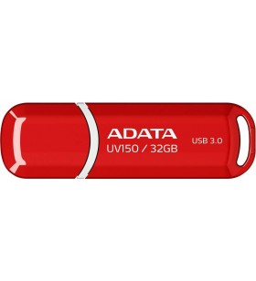 USB 3.1 ADATA  32GB, cu capac, Red, "AUV150-32G-RRD"(include timbru verde 0.01 lei)
