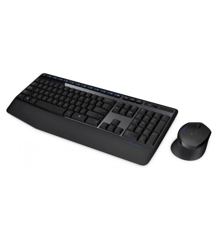 Logitech MK345 Combo tastaturi RF fără fir QWERTY US International Negru